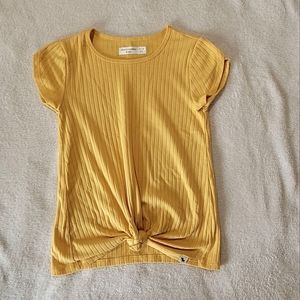 Abercrombie Kids Girls Top. Yellow. SIZE 11/12